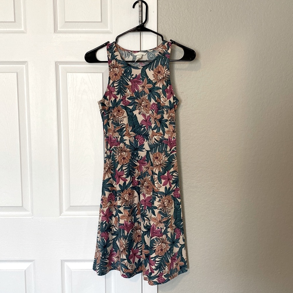 S H&M Floral Skater Dress
